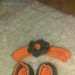crochet baby shoes+headband