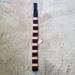 Pencil Stripe knit, Slim tie.