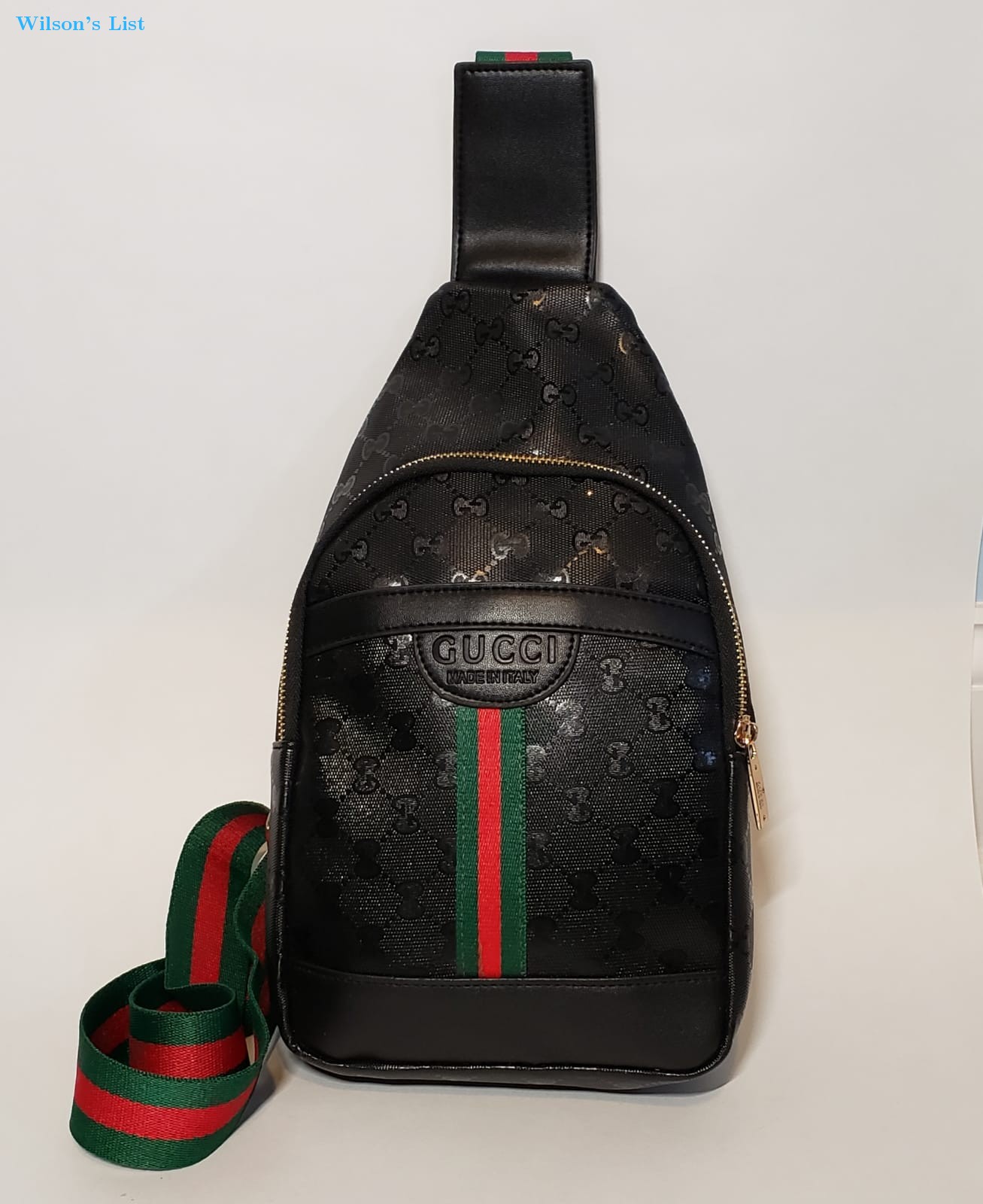 gucci men chest bag