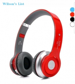 S450 3.5mm Foldable Hands-free Headphone Bluetooth V2.1 Headset with TF Slot FM for Smartphone iPhon
