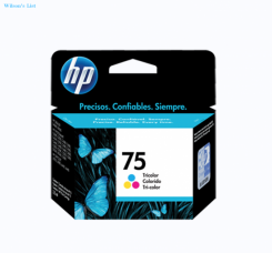 HP 75 Tri-color