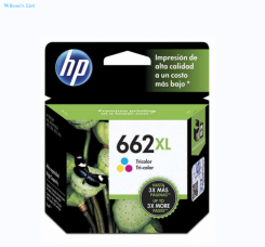 HP 662XL Tri-color