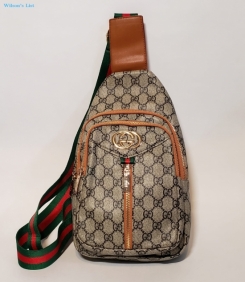 Andet Tryk ned Merchandising Gucci Messenger Travel Side Chest Backpack Shoulder Bag