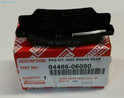 NEW OEM 2007-2011 CAMRY REAR Brake Pads  04466-06090