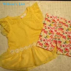 DUCK-DUCK GOOSE GIRLS6-9 MONTH OUTFIT NEW