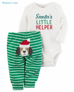 Carter's 2-Piece Christmas Bodysuit Pant Set