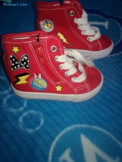 Red High top Baby Shoes