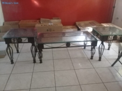 centre table with side tables