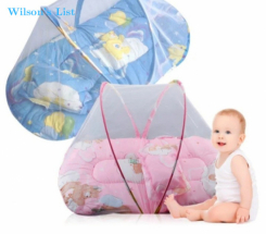    Foldable Baby Bed With Pillow