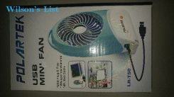 mini portable USB fan