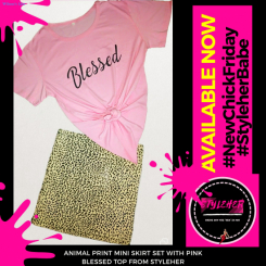 Cute skirt set