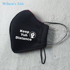 Keep Yuh Distance Mask -Adult