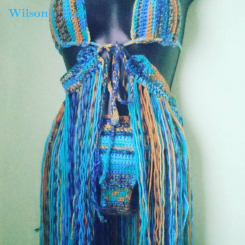 CROCHET 3 PIECE BATHSUIT