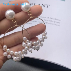 Pearl Dangle Earrings