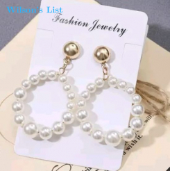 Pearl Dangle Earrings