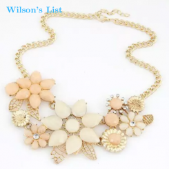 Statement Flower Necklace