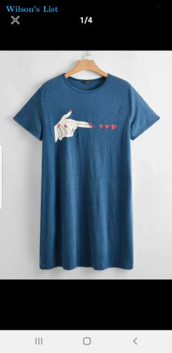 T Shirt dress