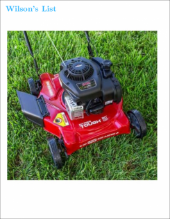 Hyper Tough Mower