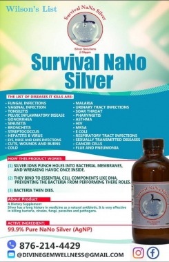 Nano Silver/Colloidal Water