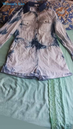 Fashionova Jean's Romper 