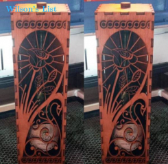 Personalized wine box 