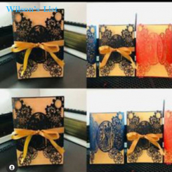Invitation card holders 