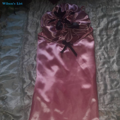 Reversible bonnets and nightgown 