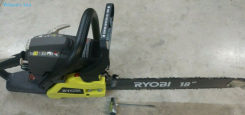 Ryobi 2 cycle gas powered 18in chainsaw