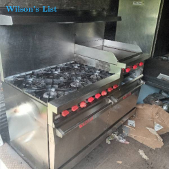 Vulcan  6 burner  gas stove.