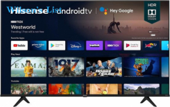 Hisense 55A6G 55-Inch 4K Ultra HD Android Smart TV with Alexa Compatibility (2021 Model)