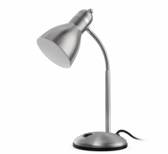 LEPOWER Metal Desk Lamp, Adjustable Goose Neck Table Lamp, Eye-Caring Study Desk