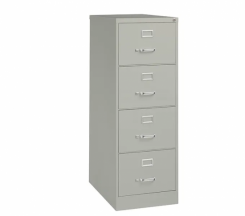 LLR 4 Draw Vertical Cabinet Gray